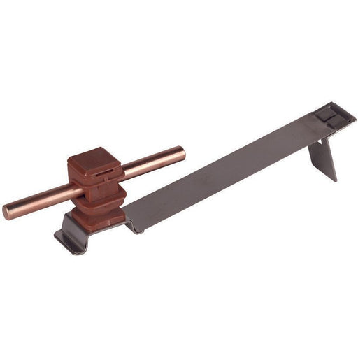 DEHN - Dachleitungshalter für Blitzschutz Dachleitungshalter DLHFS8H16L170BRV2A FLEXIsnap NIRO/K-br