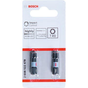 Bosch - Bit PRO Impact Bit, T40 2608522478 25 mm, 2-tlg