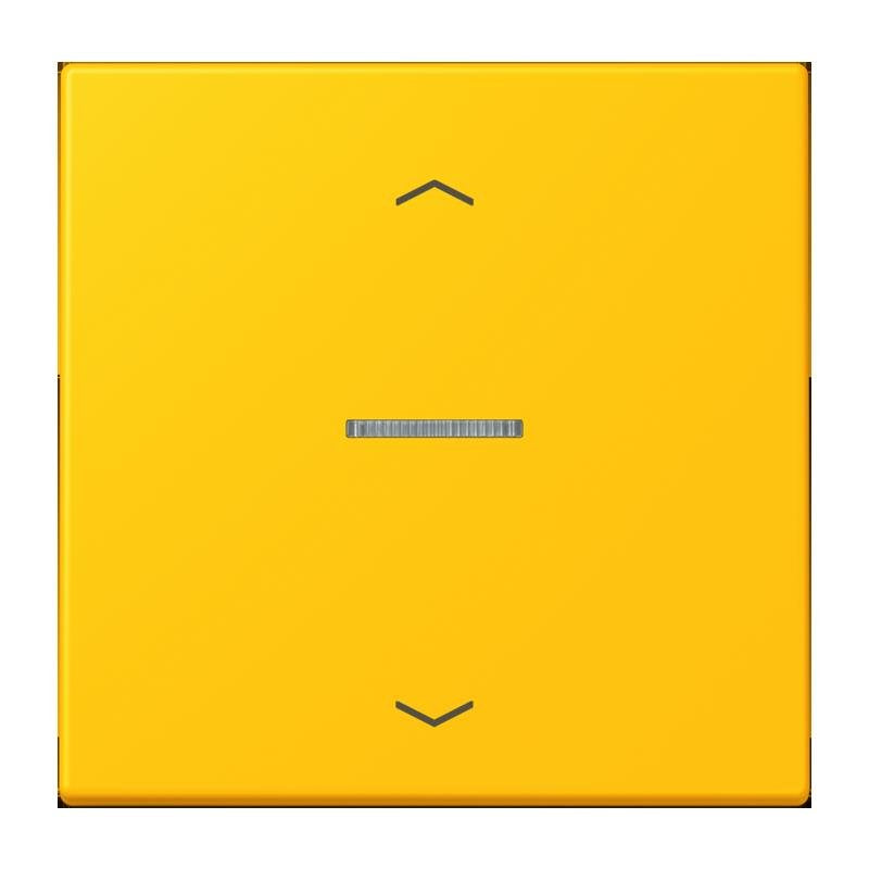 Jung - Abdeckung/Bedienelement für Installationsschalterprogramme Wippe mit Lichtleiter LC 101 KO5P 263 le jaune vif