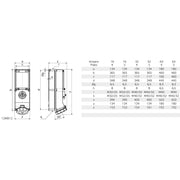 Bals Elektrotech - CEE-Steckdose abschaltbar, abgesichert (IEC 60309) CEE-Steckdose 17583 63A,5p,400V,6H,IP67