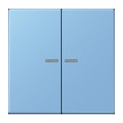 Jung - Abdeckung/Bedienelement für Installationsschalterprogramme Wippe mit Lichtleiter LC 102 KO5 256 bleu ceruleen 59