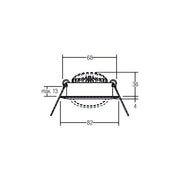 Brumberg Leuchten - Downlight/Strahler/Flutlicht LED-Einbaustrahler 38363173 3000K