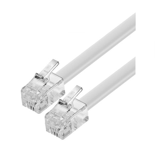 ESYLUX - System-Patchkabel Kupfer Kabel CABLE RJ10 CABLE RJ10 10m WH 10m, ws