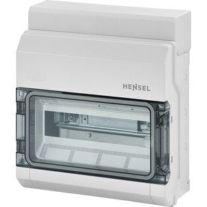 Hensel - Installationskleinverteiler KV 90-Automatengehäuse KV 9112 M 12TE IP65 metr.Vorpr