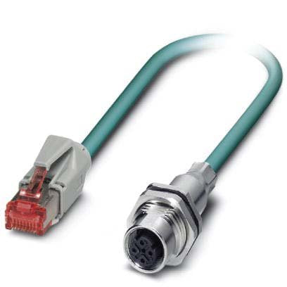 Phoenix Contact - Patchkabel Kupfer Industrie Netzwerkkabel 1033352 − 100 Stück