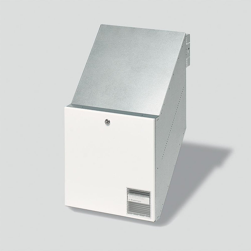 Siedle&Söhne - Montageelement für Türstation Durchwurfbriefkasten BKV 611-3/3-0 W 3f.,f.Mauereinbau ws