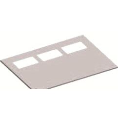 Striebel&John - Dach-/Bodenelement (Gehäuse/Schaltschrank) Deckblech RD24F1 m.1-Flanschr. B2/T4
