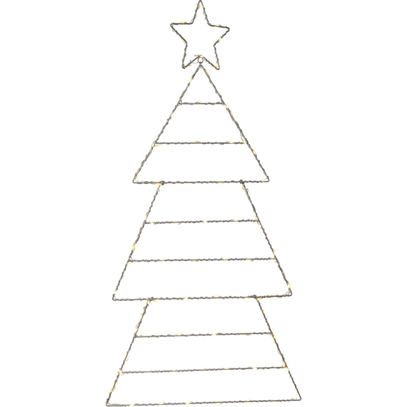 Star Trading - Festbeleuchtung LED-Silhouette 857-35 silber