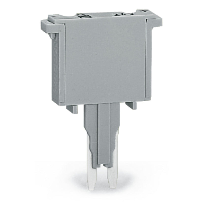 WAGO - Bauelementestecker Sicherungsstecker 280-852 500 mA FF,grau − 100 Stück