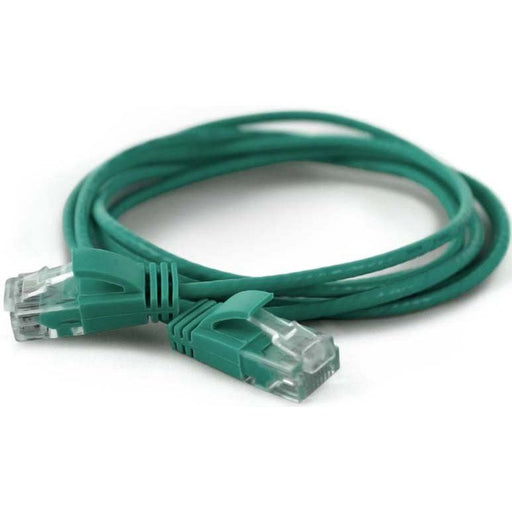 Wantec - Patchkabel Kupfer UTP-Patchkabel Cat.6A gn 7325 gn 0,25m 0,25m RJ45 2,8mm