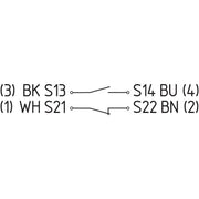 Schmersal - Positionsschalter mit getrenntem Betätiger Sicherheits-Sensor BNS 36-11z-ST-R