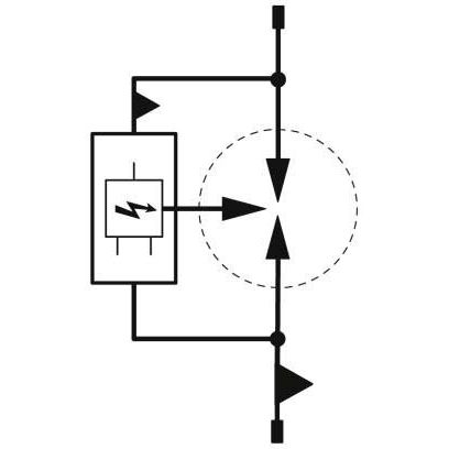 Phoenix Contact - Blitzstromableiter für Energietechnik Überspannungsschutz 2907391 Stecker Typ 1 − 10 Stück
