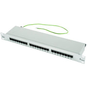 Telegärtner - Patchpanel Kupfer 19Z.Patch Panel 1HE 100007023 MPP24-HS Cat5e
