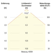 EVN Lichttechnik - Decken-/Wandleuchte LED-Anbauleuchte DDD300925 CCT Switch