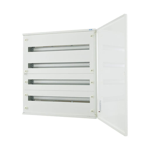 Eaton - Installationskleinverteiler Oberputz Flachverteiler BF-O-4/96-A komplett 4 Rei. Weiß