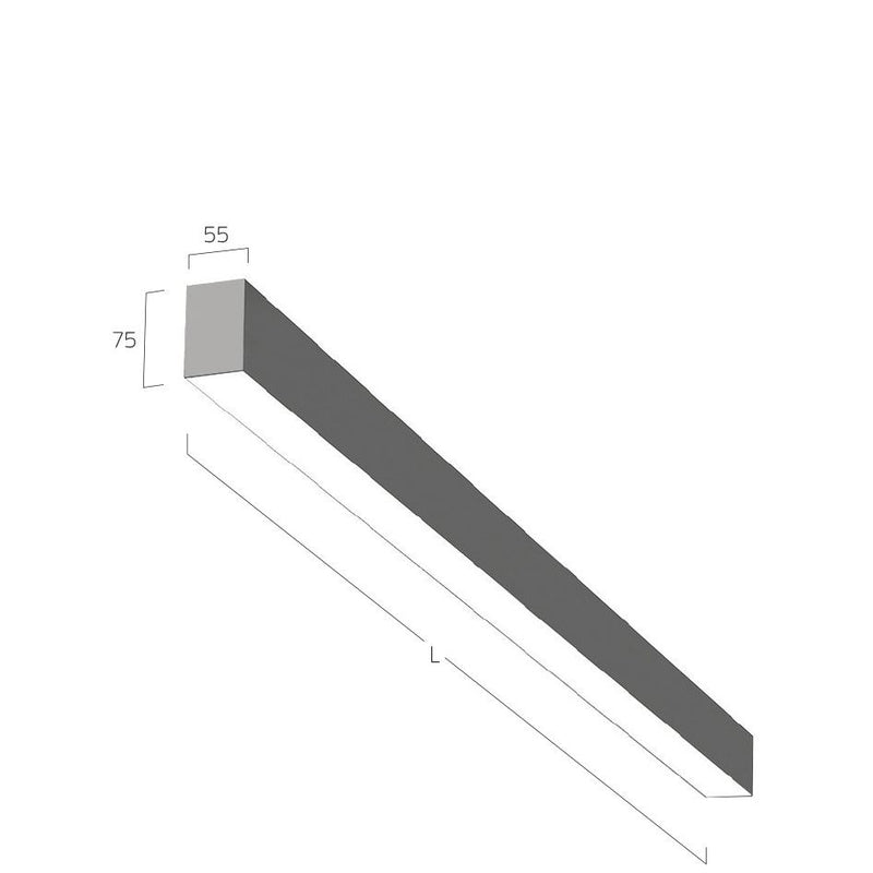 Lightnet - Decken-/Wandleuchte LED-Anbauleuchte LA3AEE-840M-L1182 4000K