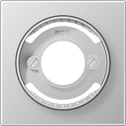 Jung - Abdeckung/Bedienelement für Installationsschalterprogramme Abdeckung alu AL 2937 für Lichtsignal