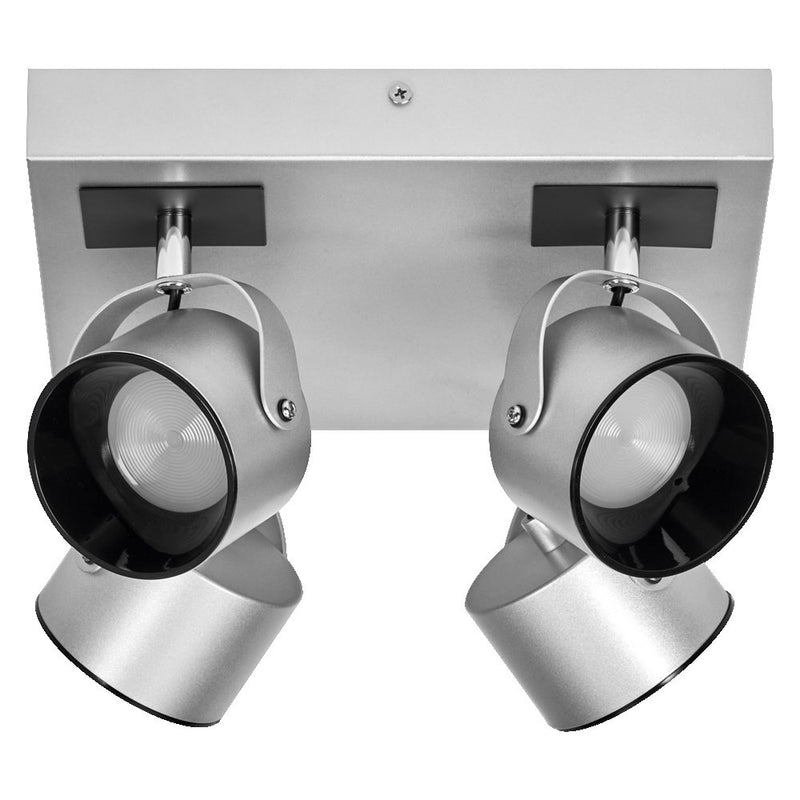 Ledvance - Decken-/Wandleuchte LED-Spotstrahler Decor #4058075828285 4 Spots, silber