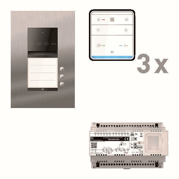 TCS Tür Control - Türsprech-Set audio:pack ASU600103 PAUF031/005 ISW6010 3WE UP