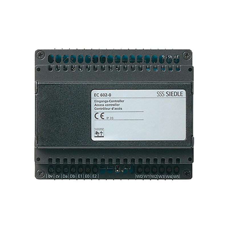 Siedle&Söhne - Zusatzgerät für Türkommunikation Eingangs-Controller EC 602-03 DE z.Schalttafeleinbau − 1 Stück