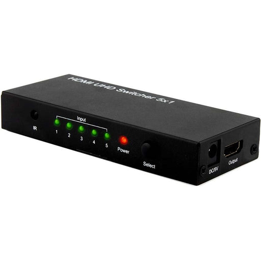E+P Elektrik - Endgeräteumschalter HDMI-Umschalter UHD 51 5-fach