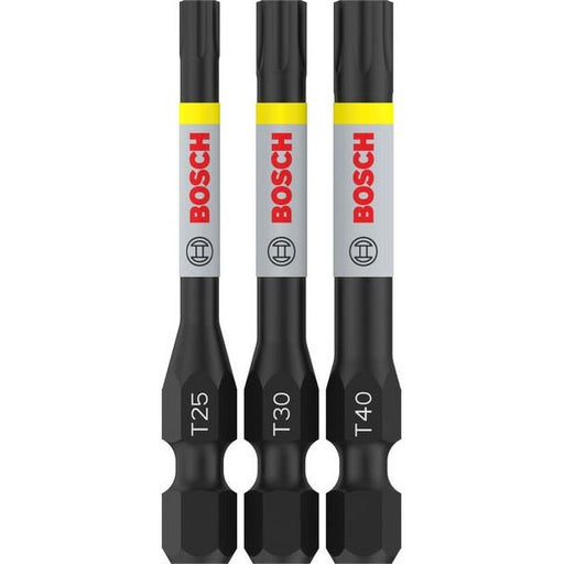 Bosch - Bit-Set PRO T Impact Bit Set, T25, 2608521U55VE(3) T30 T40 55 mm 3-tlg