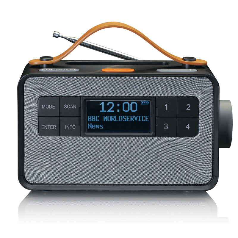 LENCO - Radio DAB+ Radio PDR-065BK portable