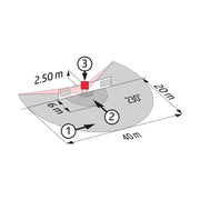 BEG Brück Electronic - Bussystem-Bewegungsmelder Präsenzmelder RC-plusnextN #93528 KNX