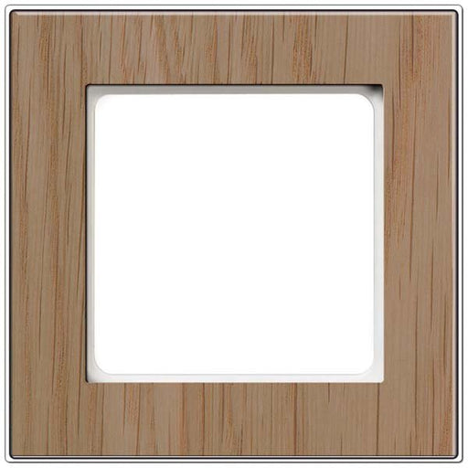 Peha - Abdeckrahmen Rahmen 1-fach D 20.671.201.022 Holz eiche-rws