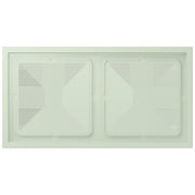 Jung - Abdeckrahmen Rahmen 2-fach LCZ 982 BF 218 vert anglais pale