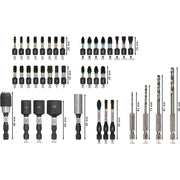 Bosch - Werkzeugset PRO Impact Schrauberbits 2608521U87VE(40) und Holzbohrer Set