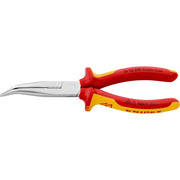 Knipex - Flachzange Flachrundzange 26 200 mit Schneide, 200mm