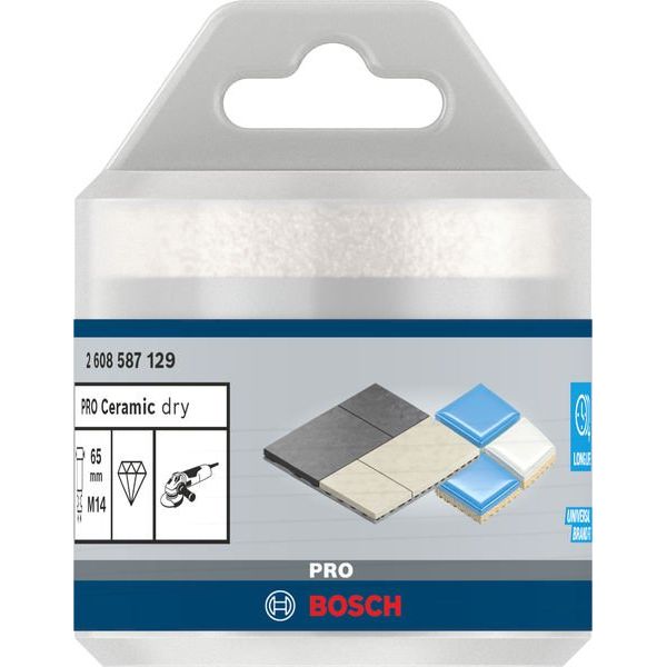 Bosch - Bohrer PRO Ceramic dry 2608587129 Trockenbohrkrone 65