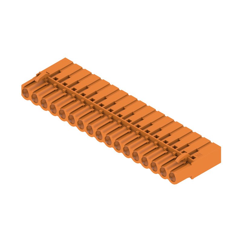 Weidmüller - Kabelsteckverbinder für Leiterplattensteckverbinder Verbinder 5.08mm BLC 5.08/#1047870000 − 20 Stück
