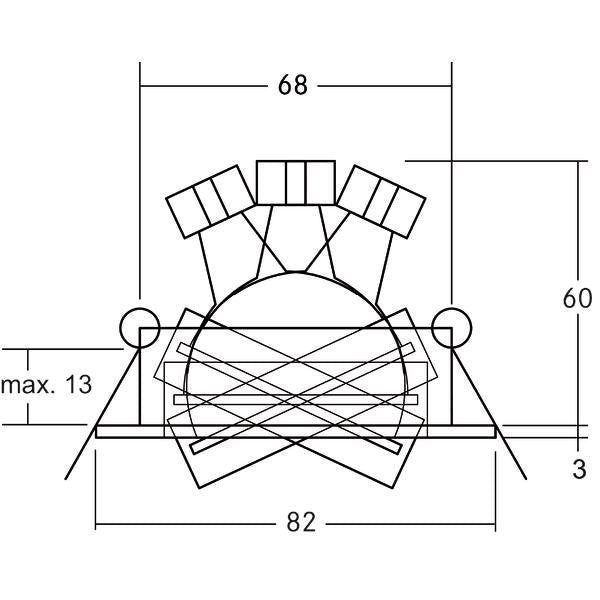 Brumberg Leuchten - Downlight/Strahler/Flutlicht NV-Einbaustrahler 32002070 GX5,3/20,50W weiss