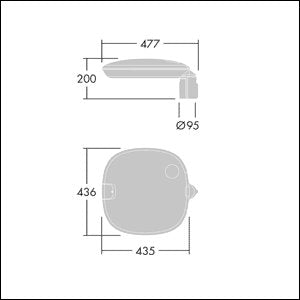 Thorn - Wegeleuchte LED - Wegebeleuchtung FW 36L105 - #96635488 740