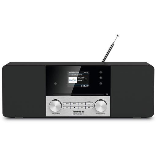 TechniSat - Radio DAB+Digitalradio DIGITRADIO3IR sw/si BT,Audiostreaming