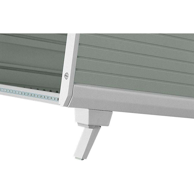 Heitec - Sockel/Sockelelement (Schaltschrank) Aufstellfuß 3919.000 (VE2) VM, RAL 7035