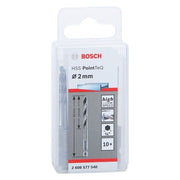 Bosch - Bohrer HSS PointTeQ 2608577540 Sechskantbohrer 2 mm