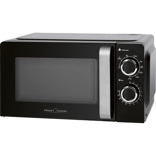 PROFICOOK - Mikrowellengerät Mikrowelle m.Grill PC-MWG1208 sw 17L