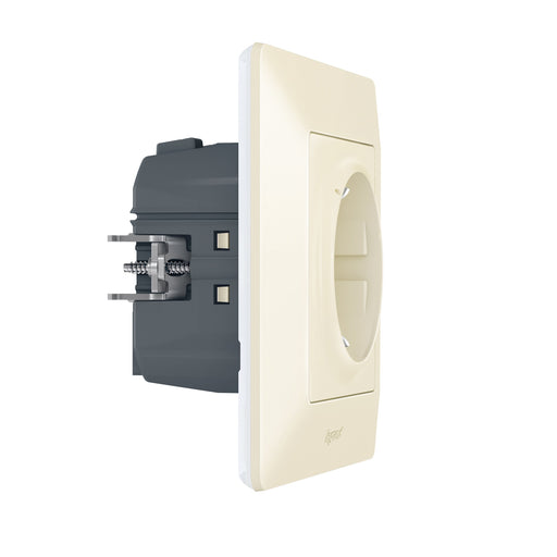 Legrand - Steckdose Schutzko-Steckdose Legrand 752294 Mandelweiss