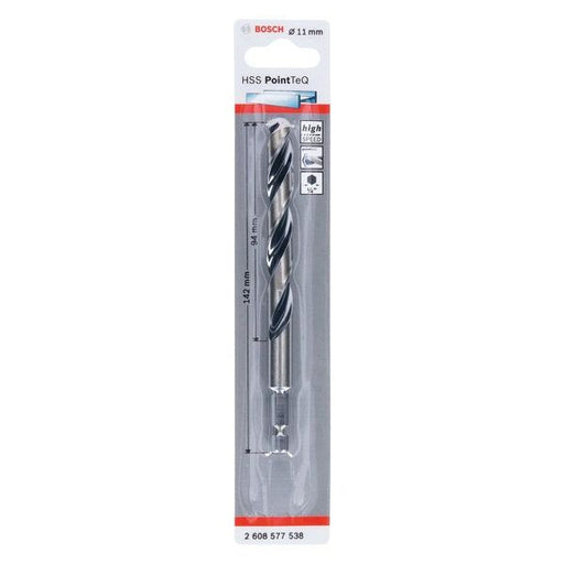 Bosch - Bohrer HSS PointTeQ 2608577538 Sechskantbohrer 11,0