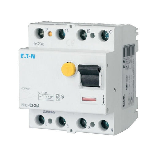 Eaton - Fehlerstrom-Schutzschalter FI Relais PFR3-03-S/A 25A, 300mA, Typ A