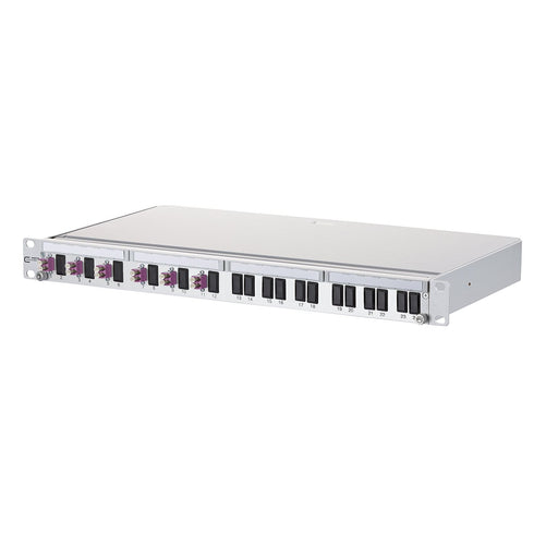 Metz Connect - Patchpanel LWL LWL-Patchfeld OpDAT PA 1502277506-E 6xLC-D OM4 bestückt