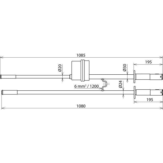DEHN - Spannungsprüfgerät Gleichspannungsprüfer PHEG2 P SN7259 PHE/G II