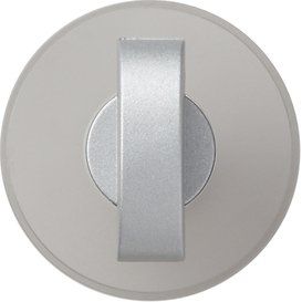 Gira - Abdeckung/Bedienelement für Installationsschalterprogramme Ersatzknebel alu 146626