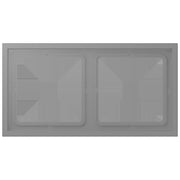 Jung - Abdeckrahmen Rahmen 2-fach LCZ 982 BF 203 gris 31