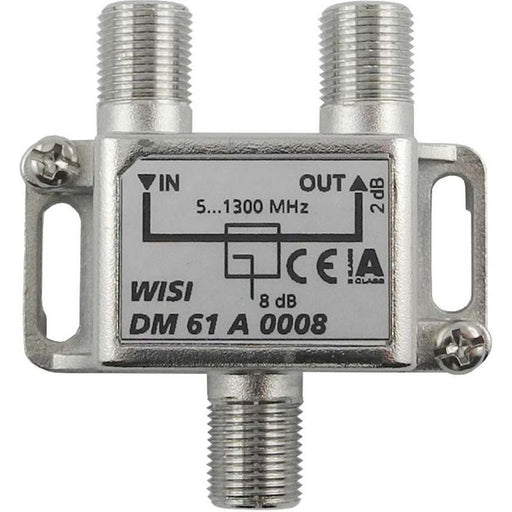 Wisi - Abzweiger und Verteiler Abzweiger 1f. DM 61 A 0008 5-1300MHz,8dB Cl.A