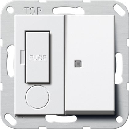 Gira - Steckdose Fused outlet 13A Kontroll. 278703 abschaltbar rws
