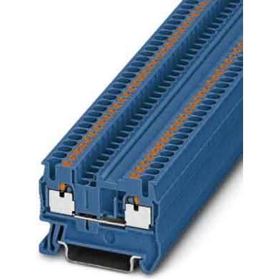 Phoenix Contact - Durchgangs-Reihenklemme Durchgangsreihenklemme PT 2,5 BU 0,14-4qmm, 5,2mm, bl